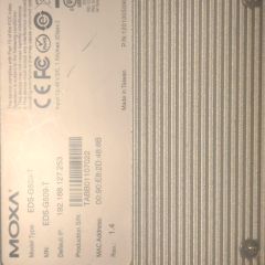Przełącznik sieciowy MOXA EDS-G509-T