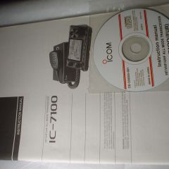 MANUAL IC-7100 ORYGINALNY Z PŁYTKĄ CD
