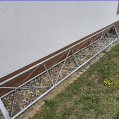 Maszt kratowy 12m stalowy, bardzo solidny i ciężki