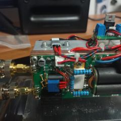Uruchomiony, sprawny wzmacniacz KF 1.8-54 Mhz, 80W z 3W do TRX QRP