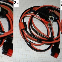 Kabel ze złączem Andersona.