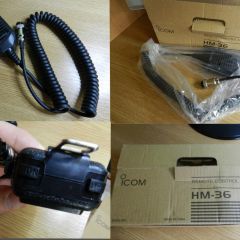 MIKROFON DO WIĘKSZOŚCI IC Z WTYKIEM OKRĄGŁYM 8 pin HM-36.