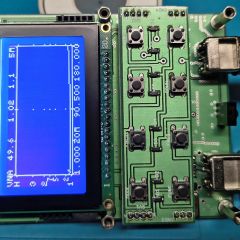 Sprzedam analizator MAX6 wersja do 180MHz z 8 klawiszami i modułem BT