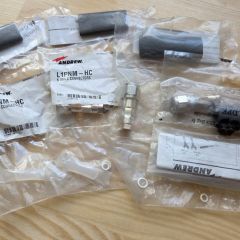 ANDREW / COMMSPOPE wtyki N na kabel Heliax 1/4" LDF1-50 - proste 4szt