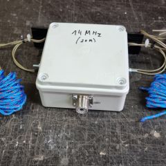Antena dipolowa na pasmo 20m ( 14,00 – 14,350MHz ) KF
