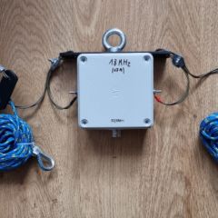 Antena dipolowa na pasmo 17m ( 18,068 – 18,168MHz )