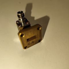 Adapter falowodowy WR42 na 2.4mm