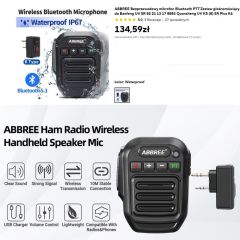 Głośnik bezprzewodowy Bluetooth ABBREE z mikrofonem