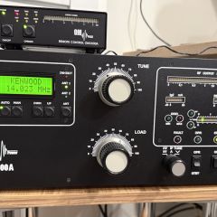 Sprzedam wzmacniacz OM Power OM3500A, przystawka Remote.