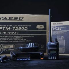 Sprzedam team Yaesu FTM 7250 + Yaesu FT4X