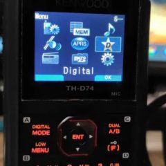 Radiotelefon Kenwood TH-D74A Duobander- Kombajn radiowy BIG SALE