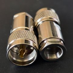 Wtyk / Złącze UHF Male (UC1) na przewód – skręcane Clamp (RG213, RF-10, LMR400)