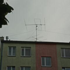 Antena krótkolafowa - 3 pasmowa - pionowa