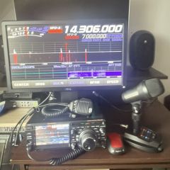 Yaesu ftdx10 + m100 + akcesoria