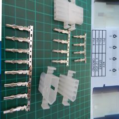 WTYK 4p + GNIAZDO 4p DO ATU IC.KENWOOD( Komplet).