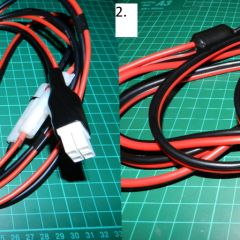 KABLE  ZASILAJĄCYE Z WTYKIEM 4 pinowy do IC. YAESU. KENWOOD.