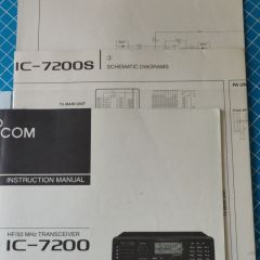 ICOM 7200 schematy serwisowe i instrukcja