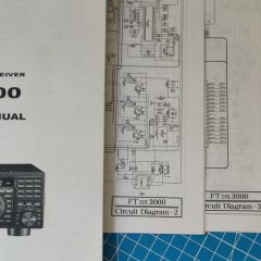 YAESU 3000 schematy serwisowe i instrukcja