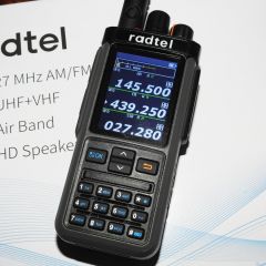 Radtel RT-1000Pro RX AM/FM/USB/LSB/CW - TX27MHz AM/FM + VHF/UHF 8W GPS APRS