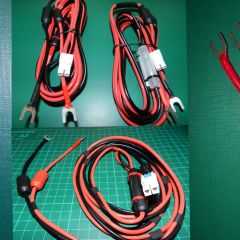 Kable zasilające DC 2-pinowe do IC,KENWOOD,YAESU .