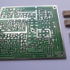 Transwerter TS70, płytka drukowana + kwarc + mieszacze