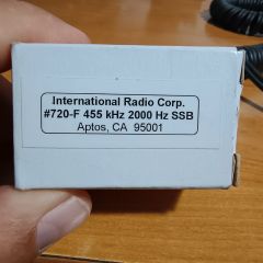 Filtr SSB Inrad 455Khz 2000Hz do Yaesu 897,857,818,817