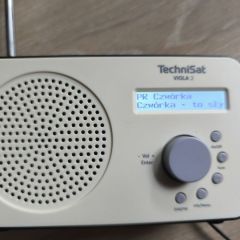 Radio cyfrowe TechniSat VIOLA 2 DAB+/FM – sprawne