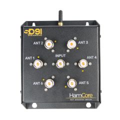 Przełącznik antenowy 6 anten HamCore - sterowanie WiFi / Ethernet - remote - 4kW - SO9I Engineering
