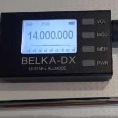 Belka-DX 1,5–31 MHz ALL MODE – miniaturowy odbiornik SDR z głośnikiem
