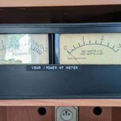 Miernik mocy VSWR/HF  zbudowany przez SQ8Z
