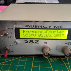 Miernik częstotliwości SQ8Z – Frequency Counter 553MV