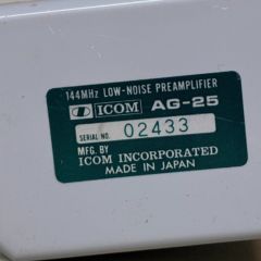 Icom AG-25