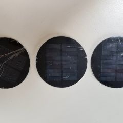 3 panele fotowoltaiczne nowe (folia).