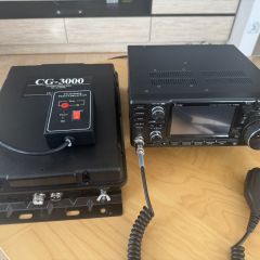 Icom IC 7300 + CG3000 ze sterownikiem