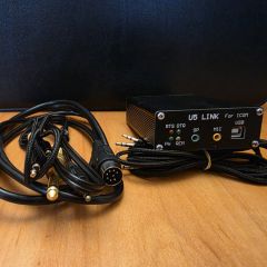 Interfejs USB jest oparty na chipie FTDI. - U5 Link do Icoma.