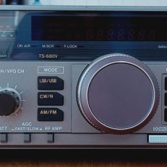 Kenwood TS-140V zmodyfikowany do 100 WATT HF transceiver SSB, CW, AM, FM z opcjonalnym filtrem CW
