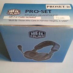 SPRZEDAM ZESTAW   HEIL  PROSET-ic   -SŁUCHAWKI + MIKROFON ICOM