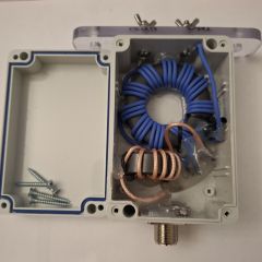 Balun 9:1 i 1:1 w jednej obudowie + gratis, moc 300W