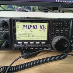 IC-7410 + FL-431