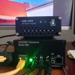 Wzmacniacz KF do urządzeń QRP OGS-50W, nowy, bdb cena!