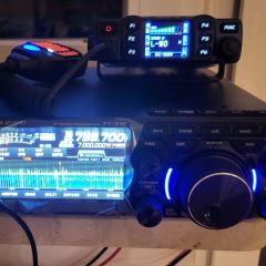 Yaesu 710 field na GW. Zamiana na Icom 7300.