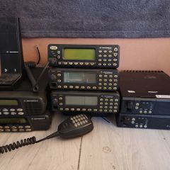 Zestaw radiotelefonów Motorola (GM360 LowBand, GM1200/MC2100, GM950, GM300) + akcesoria