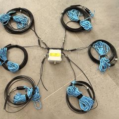 Antena wielopasmowa 80-40-20 m Dipol Inverted V