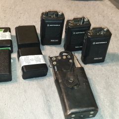 Motorola Radius P200 3szt. + 4 akumukatory i etui