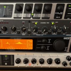 Aphex / DBX / 2x Behringer - 4 bloki audio