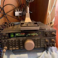 Kenwood TS-450S + MC60A dodatkowe filtry