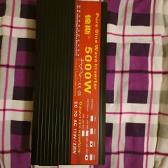 Falownik 5000W (w piku) 2500W mocy ciągłej 48V/DC